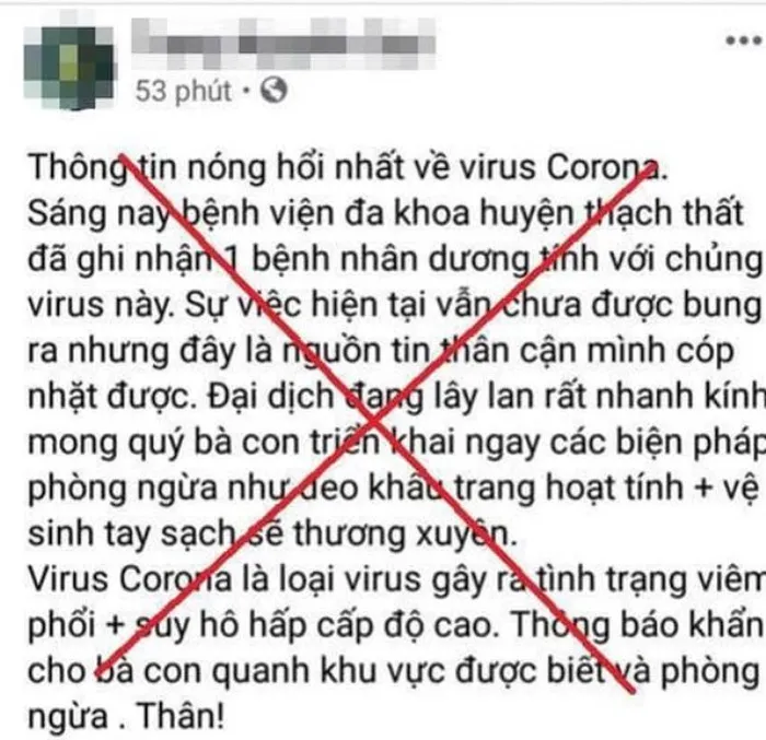 Đề nghị Facebook, Google ngăn chặn, gỡ bỏ thông tin sai sự thật về dịch bệnh corona