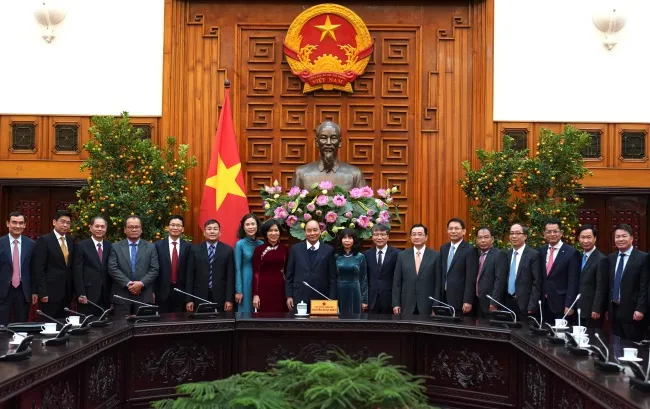 Thủ tướng Nguyễn Xuân Phúc gặp mặt các Đại sứ, Trưởng cơ quan đại diện Việt Nam