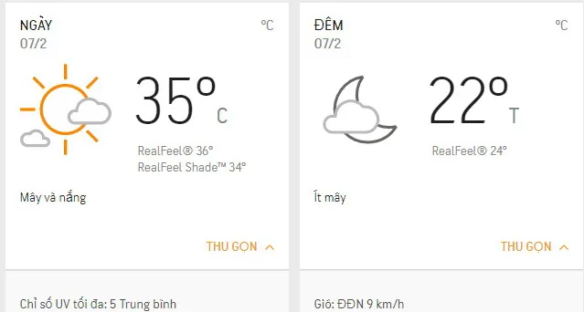 Dự báo thời tiết TPHCM hôm nay 7/2: Oi nóng, buổi chiều nhiệt độ cao nhất 35 độ C