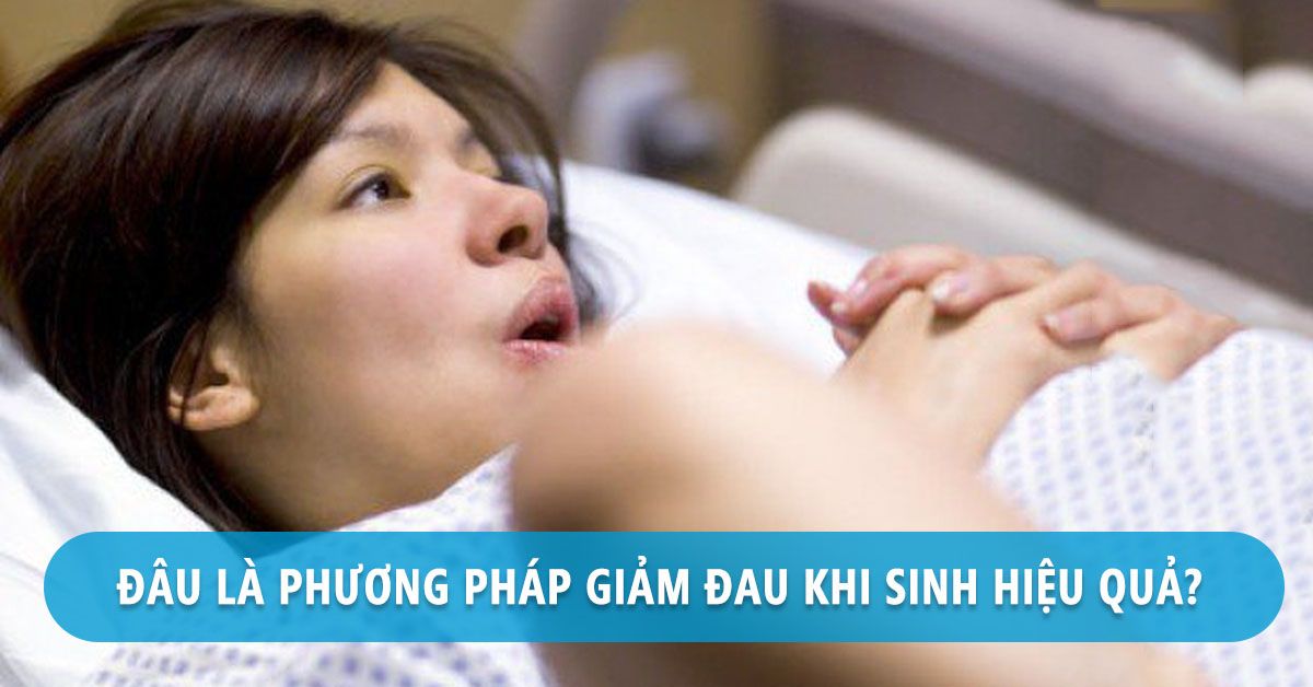 Phương pháp giúp mẹ giảm đau khi sinh thường