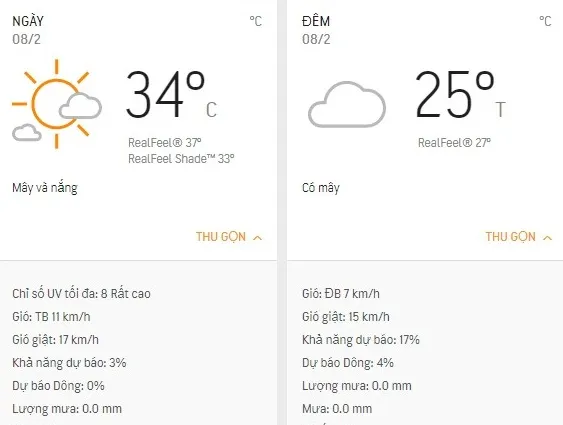 Dự báo thời tiết TPHCM hôm nay 8/2: Sáng se lạnh