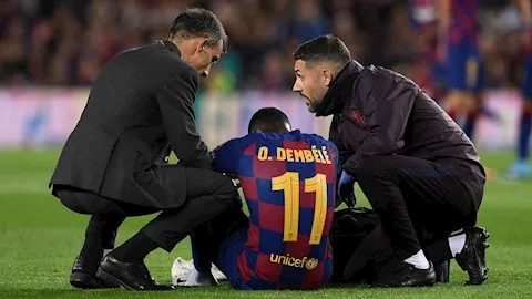 Tin bóng đá 12/2: Ousmane Dembele chính thức nghỉ hết mùa giải