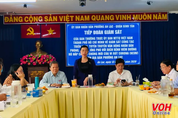 Quận Bình Tân sẵn sàng ứng phó với dịch bệnh Covid-19