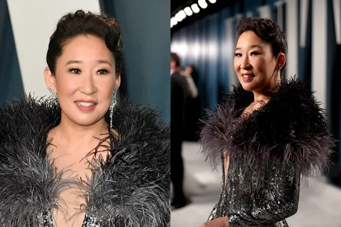 Sandra Oh nổi bật trên thảm đỏ tiệc hậu Oscar 2020 với nhà thiết kế của Công Trí