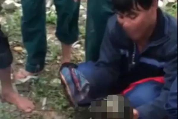 Phát hiện bộ phận thi thể người mắc lưới cá của ngư dân ở Nghệ An