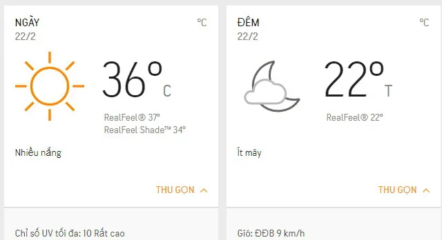 Dự báo thời tiết TPHCM hôm nay 22/2: Trời ít mây, khô và nóng