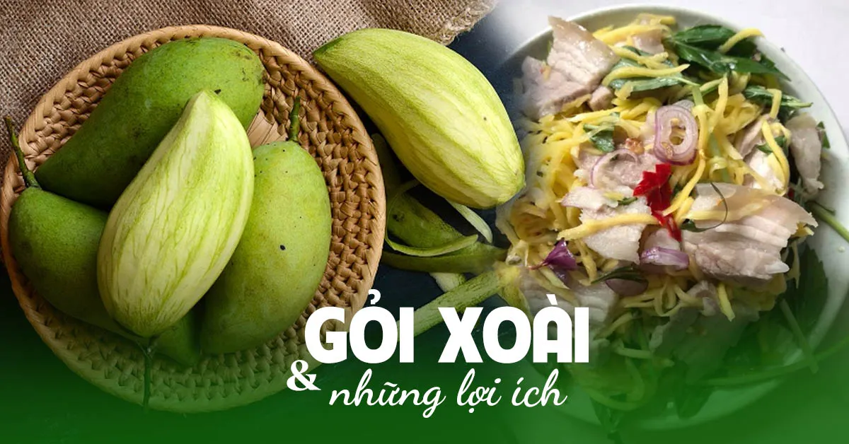 Gỏi xoài và những lợi ích sức khỏe