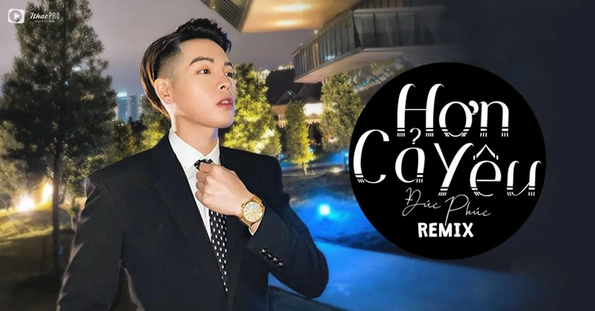 Nối tiếp thành công của Hơn Cả Yêu, Đức Phúc tiếp tục phát hành bản audio remix