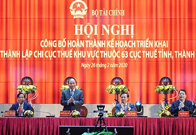 Công bố các chi cục thuế khu vực thuộc Cục Thuế tỉnh,thành phố