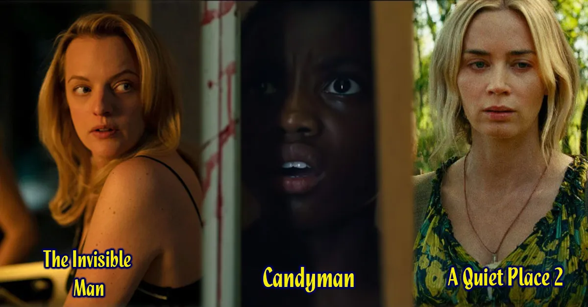 Phim chiếu rạp tuần qua: Kẻ Vô Hình dẫn đầu phòng vé; Candyman, A Quiet Place 2 tung trailer kinh dị