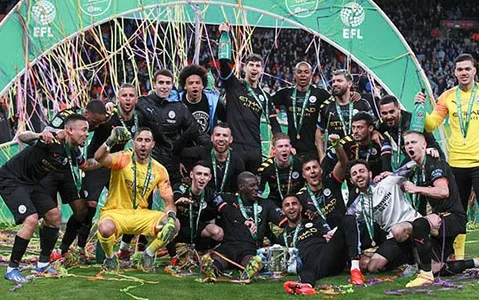 Kết quả bóng đá Anh 2/3: Đá bại Aston Villa, Man City lần thứ 3 liên tiếp vô địch Cup Liên đoàn