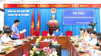 Hội thảo góp ý về dự án Luật hòa giải, đối thoại tại tòa án