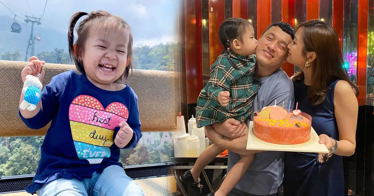 Xuýt xoa trước vẻ đáng yêu của con gái Lam Trường trong tiệc sinh nhật tròn 3 tuổi
