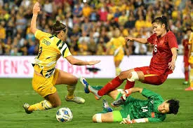 Tuyển nữ Việt Nam thua đậm Australia ở trận lượt đi play-off Olympic 2020