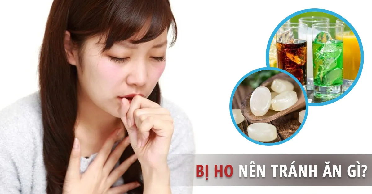 Những món ăn, thức uống cần tránh khi bị ho