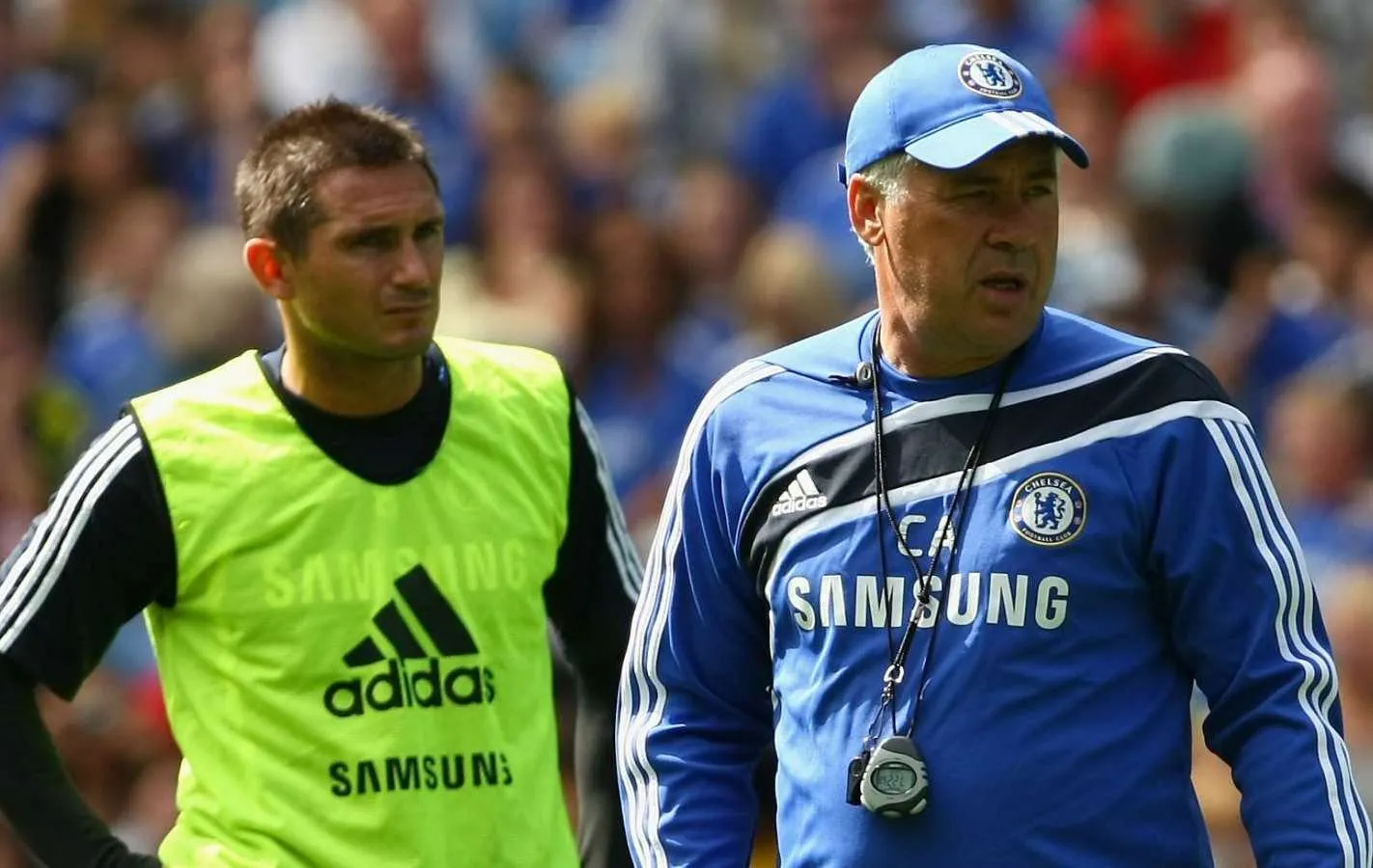 Trước thềm đại chiến, Lampard vẫn hết lời ngợi khen Ancelotti 