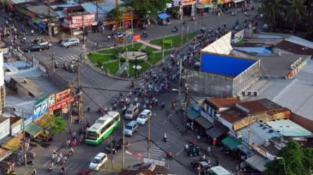 Điều chỉnh lại giao thông khu vực ngã năm Đài liệt sĩ (Q.Bình Thạnh) từ ngày 11/3