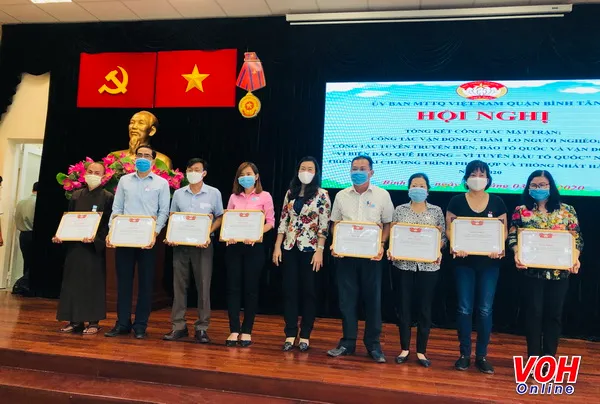 Hội nghị tổng kết công tác Mặt trận quận Bình Tân năm 2019