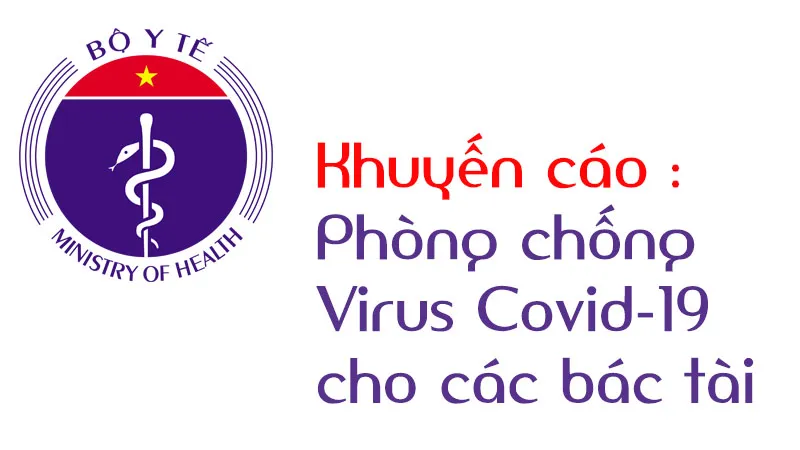 Khuyến cáo từ Bộ Y Tế cho người lái xe buýt, xe khách