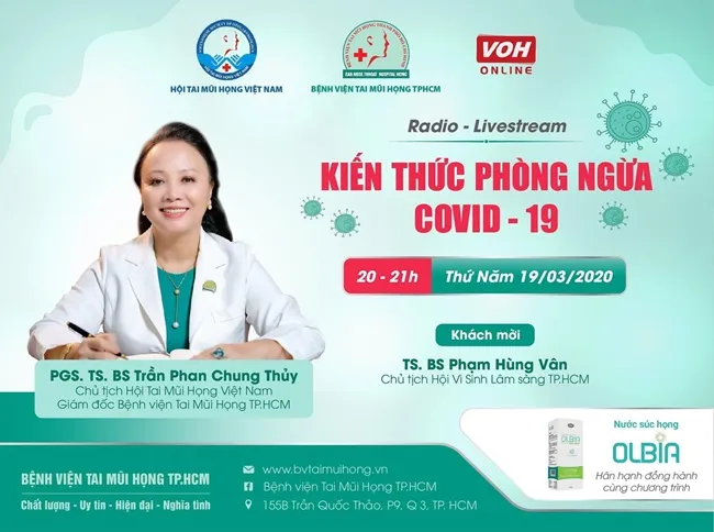 [LIVESTREAM] - SỨC KHỎE VÀ CUỘC SỐNG: Những kiến thức phòng chống dịch COVID-19
