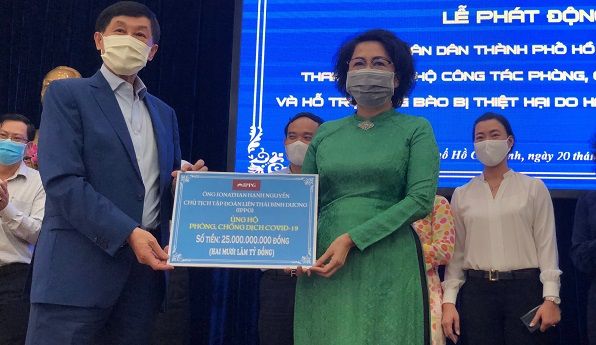 Hơn 70 tỷ đồng ủng hộ chống dịch Covid-19 và hỗ trợ đồng bào bị thiệt hại do hạn hán, xâm nhập mặn
