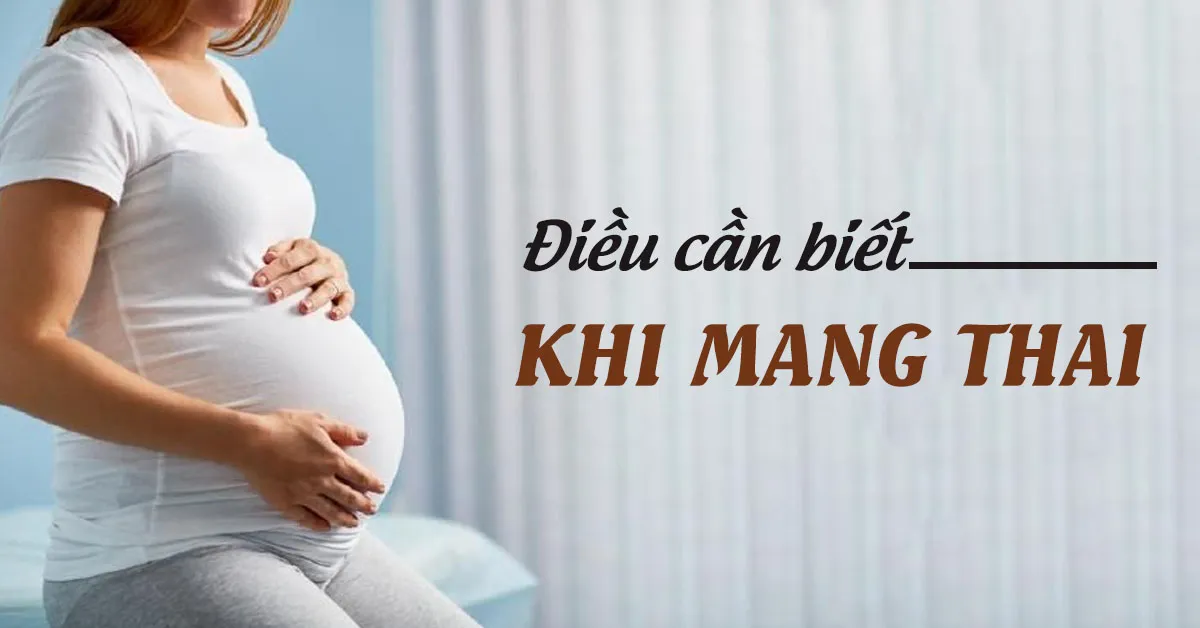 Những lưu ý khi mang thai mẹ bầu nào cũng cần nắm rõ