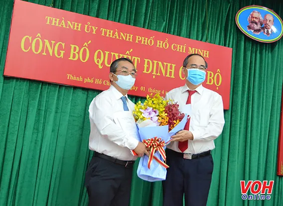 Ông Võ Ngọc Quốc Thuận giữ chức Bí thư Đảng ủy Khối Dân – Chính – Đảng TPHCM