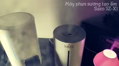 Review máy phun sương tạo ẩm SAZO SZ-X1