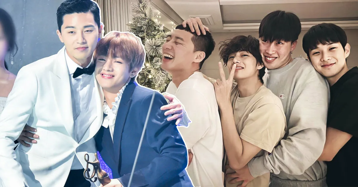 V (BTS) tiết lộ ý nghĩa của tên hội bạn thân Wooga cùng Park Seo Joon và Choi Woo Sik