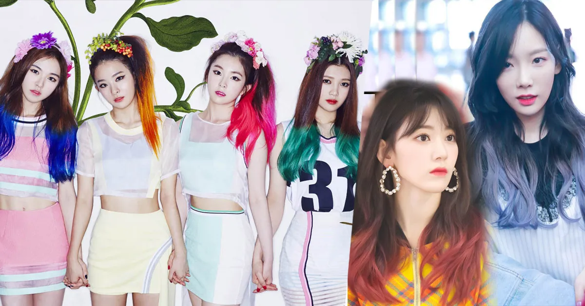 Dàn mỹ nhân Hàn với mái tóc ombre: Red Velvet tươi mới, Taeyeon và Sakura như tiên tử