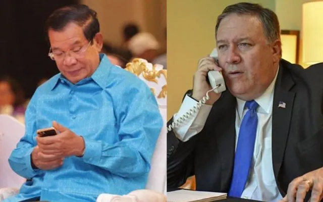 Thủ tướng Hun Sen điện đàm với Ngoại trưởng Mỹ về vấn đề Covid 19