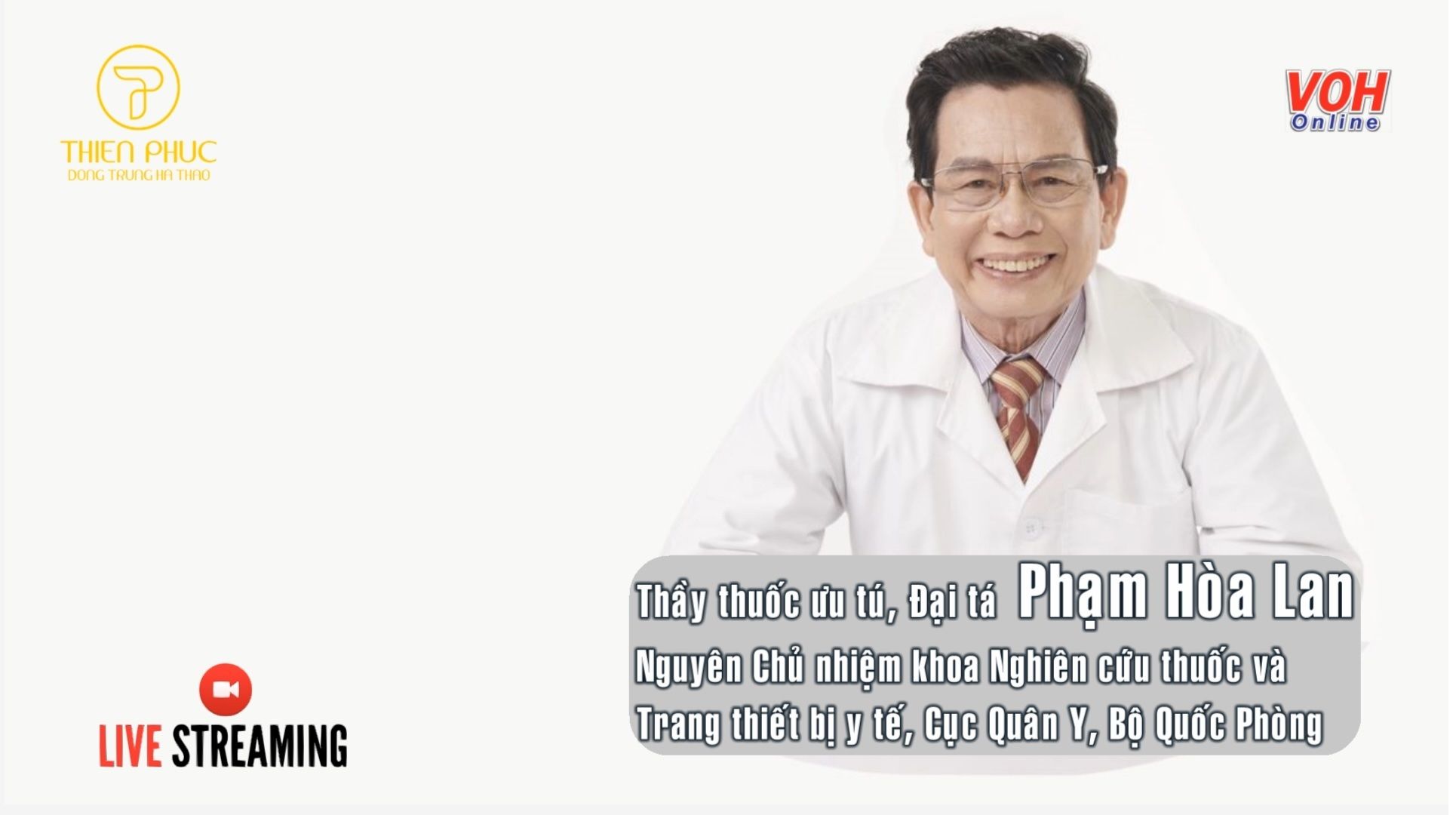 [LIVE] Giải pháp để tăng cường chức năng và đẩy lùi bệnh lý về thận nhờ đông trùng hạ thảo?