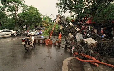 Đề phòng tai nạn điện khi mưa to