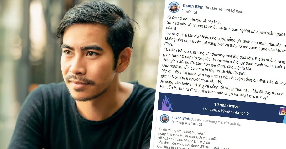Thanh Bình bất ngờ trải lòng về người mẹ quá cố: 10 năm trôi qua, nhưng vết thương mất Mẹ quá lớn