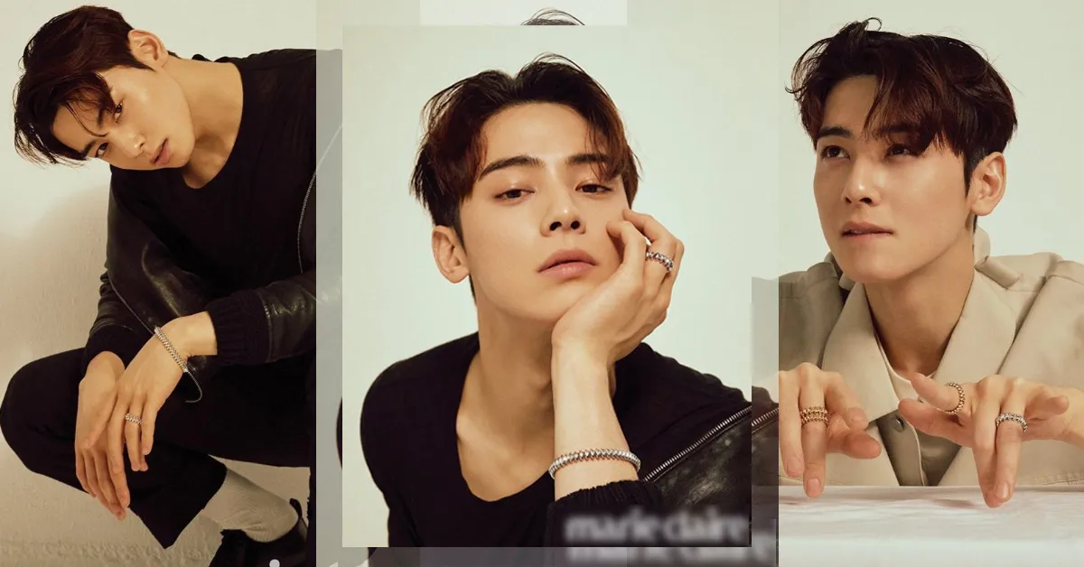 Mỹ nam Cha Eun Woo khoe visual không góc chết cùng thần thái quyến rũ khiến fan say đắm