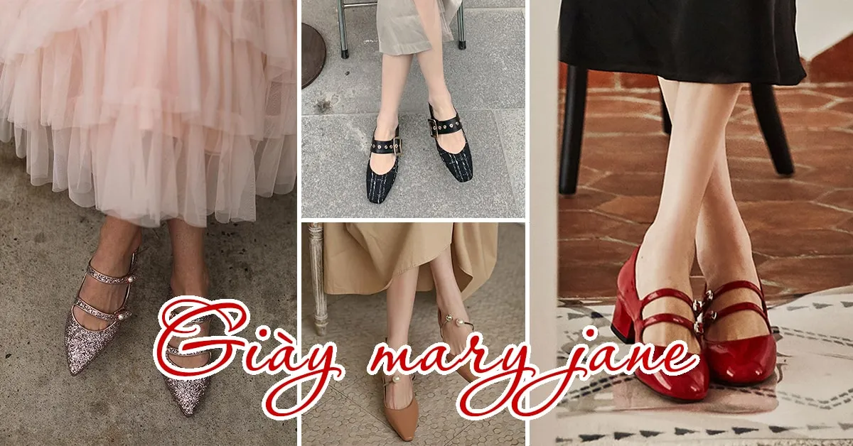 5 kiểu giày mary jane cứ diện là có ngay set đồ ưng mắt và ‘đẹp xịn’