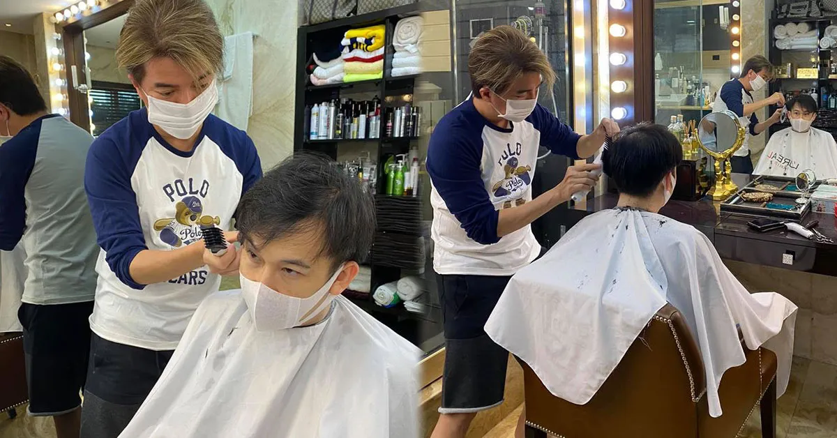 Nghỉ dịch ở nhà, Đàm Vĩnh Hưng mở tiệm cắt tóc bất đắc dĩ để tiếp vị khách đặc biệt này