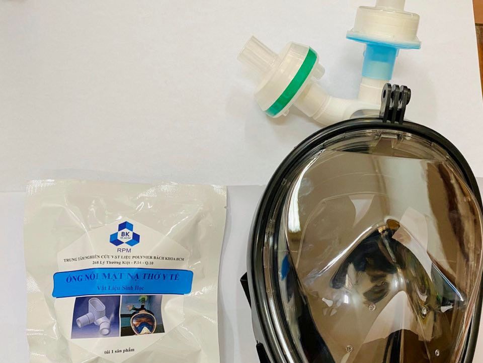 Giảng viên Đại học Bách khoa TPHCM chế tạo bộ phận dẫn khí hỗ trợ công tác điều trị COVID-19