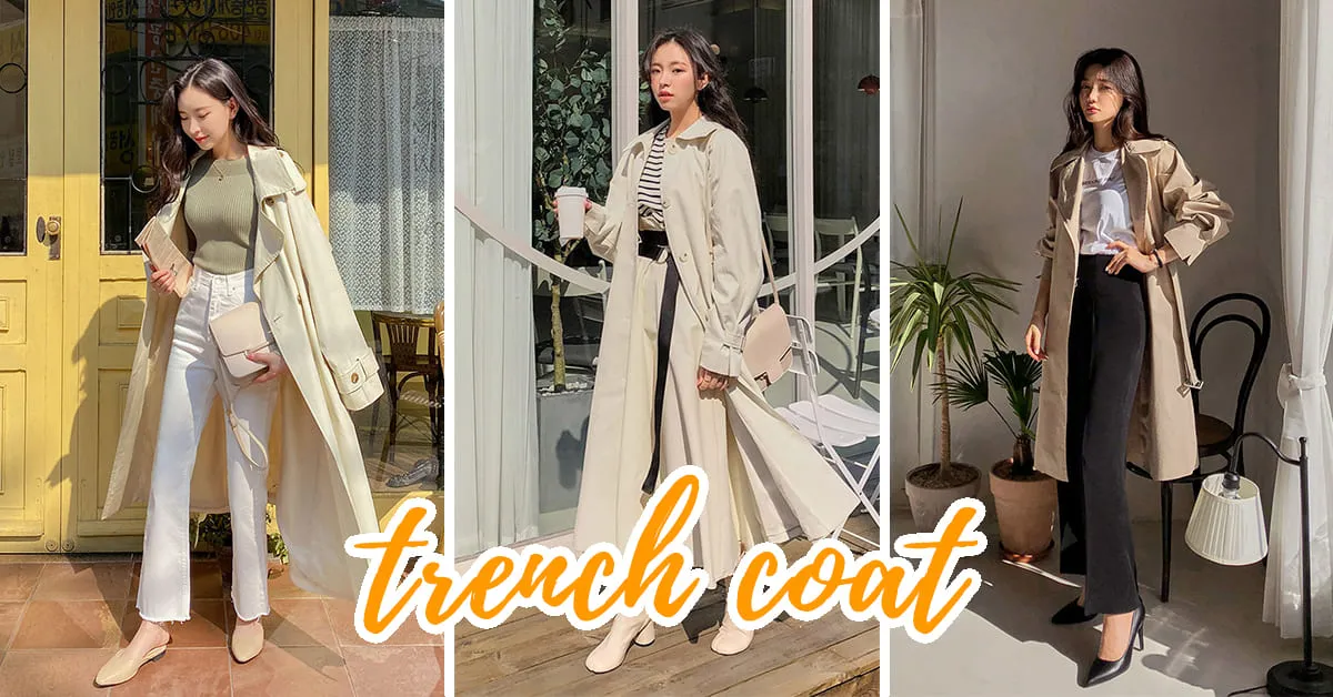 ‘Bắt bài’ 3 công thức mix áo trench coat được hội gái Hàn ‘diện hoài không chán’