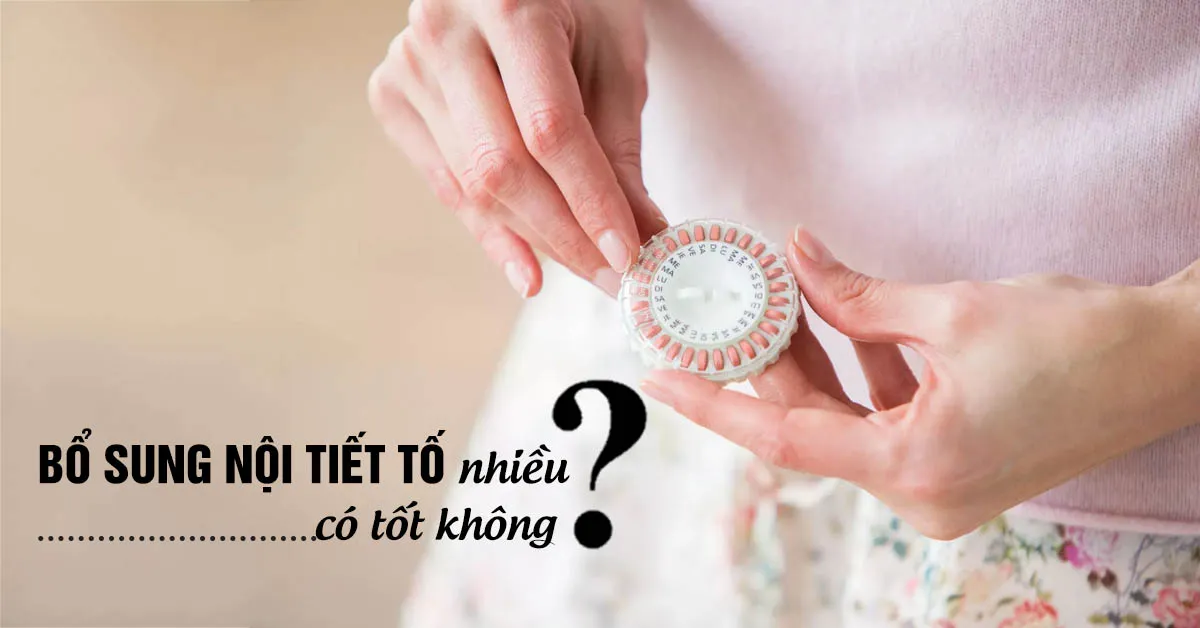 Bổ sung nội tiết tố nữ bằng cách nào?