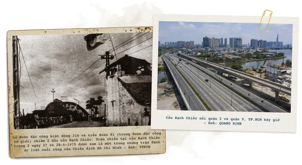Ký ức trận đánh cầu Rạch Chiếc trước giờ giải phóng Sài Gòn