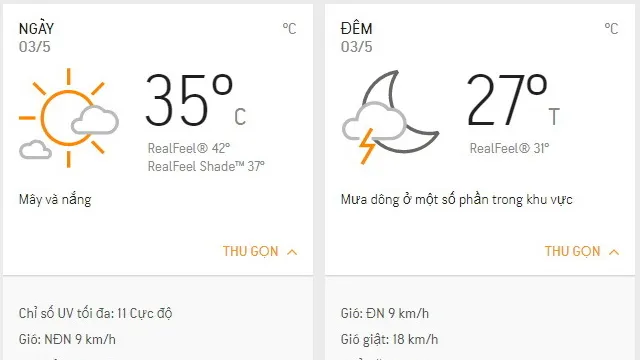 Dự báo thời tiết TPHCM hôm nay 2/5: Lượng UV ở mức 11 lúc giữa trưa