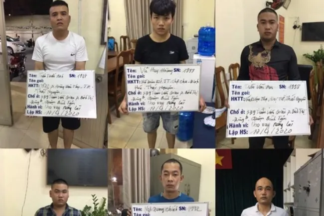 Phá đường dây cho vay nặng lãi, thu giữ súng cùng nhiều mã tấu 