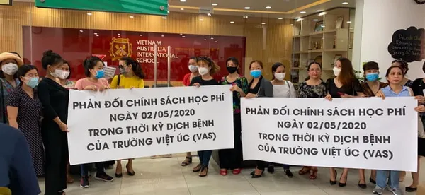 Phụ huynh trường ngoài công lập phản đối việc thu phí thời gian nghỉ dịch