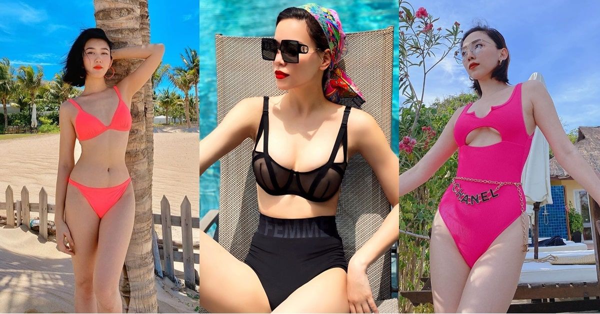 Ngắm mỹ nhân Việt diện bikini đón hè: Hồ Ngọc Hà chứng minh đẳng cấp, Tóc Tiên rực rỡ với sắc hồng