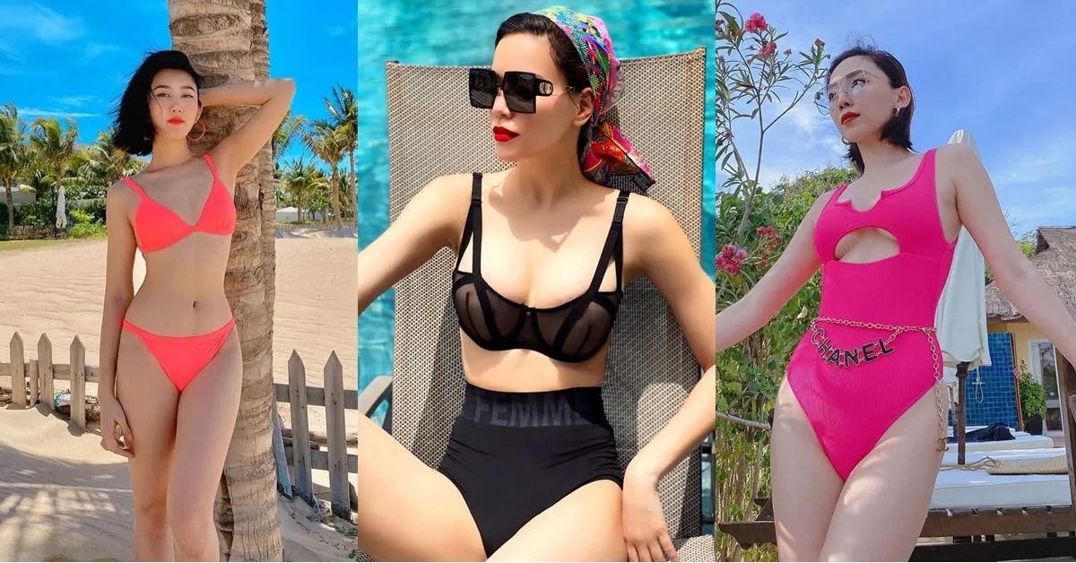 Ngắm mỹ nhân Việt diện bikini đón hè: Hồ Ngọc Hà chứng minh đẳng cấp, Tóc Tiên rực rỡ với sắc hồng