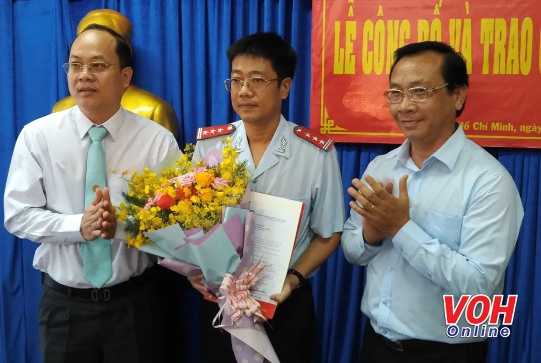 Ông Trần Thanh Tùng giữ chức Phó Bí thư Quận ủy Quận 8