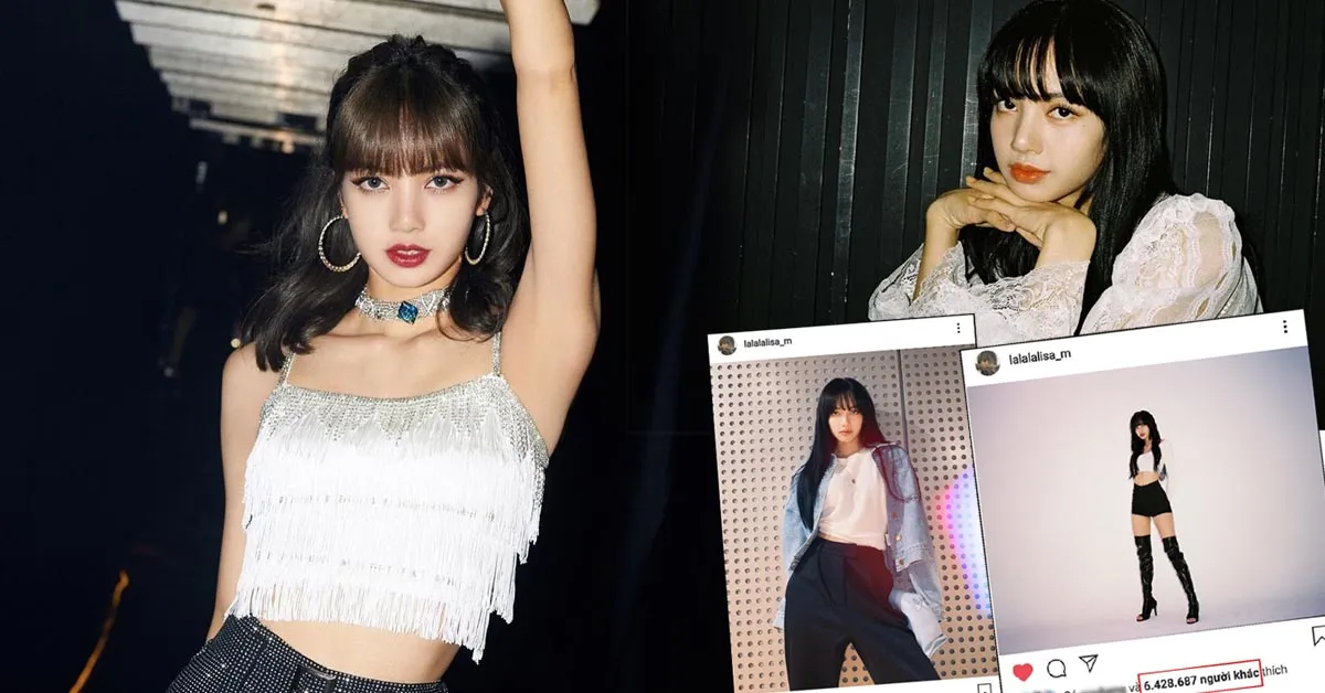 Lisa (BLACKPINK) lập thêm loạt thành tích khủng, giữ vững ngôi vị ‘nữ hoàng mạng xã hội’ của Kpop