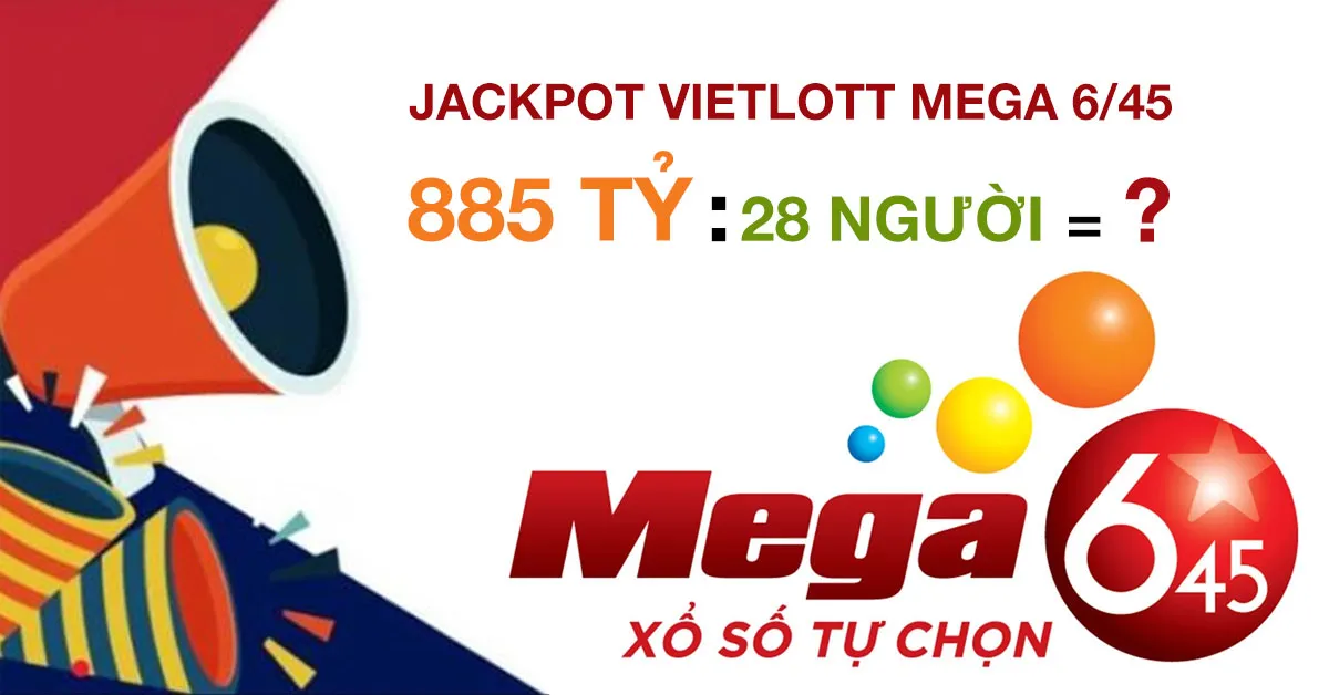 Tổng hợp số lần trúng số vietlott Mega 6/45 sau 588 kỳ quay