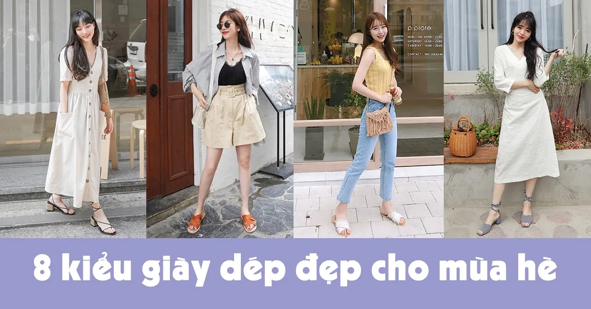 8 kiểu giày dép ‘hot’ nhất mùa hè, cứ diện là style lại ‘lên hương vùn vụt’